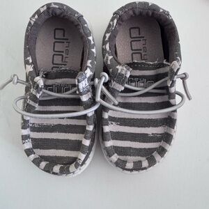 Hey Dude Kids Gray Patriotic